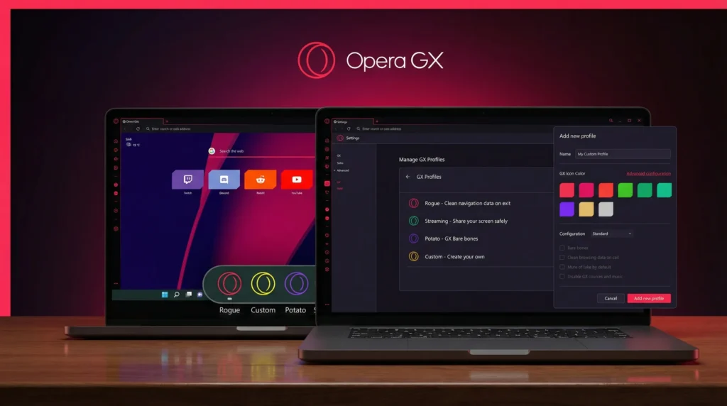 Opera GX gaming browser review