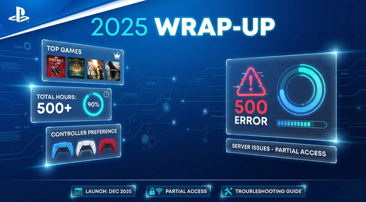 PlayStation Wrap-Up 2025: Complete Access Guide & Troubleshooting