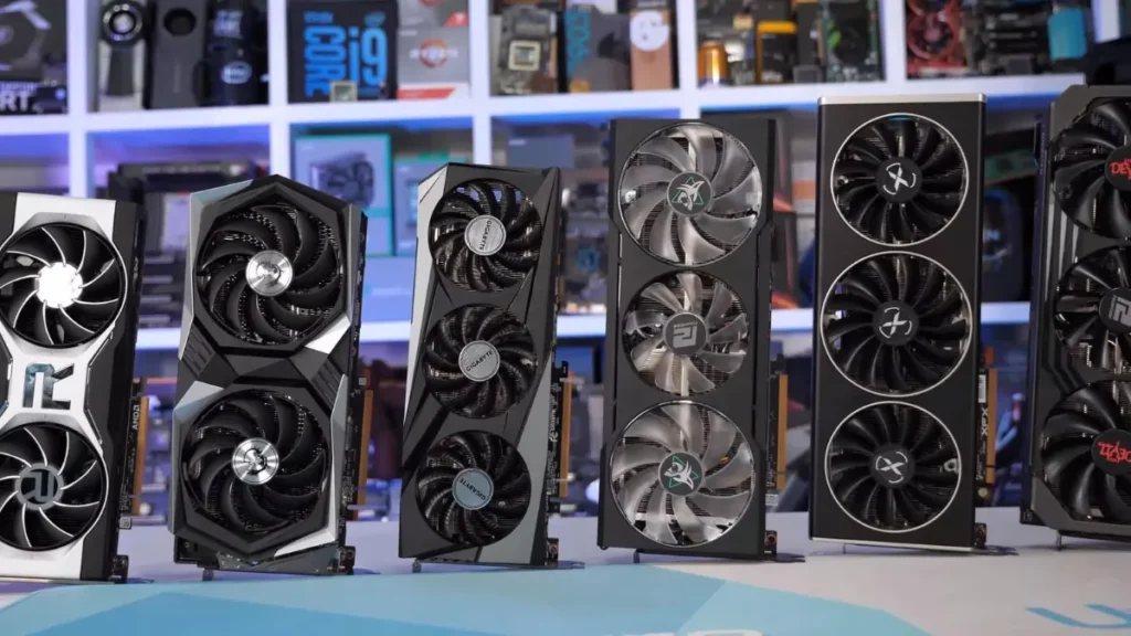 The GPU lineup side by side
