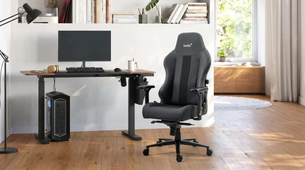 Boulies Master Series gaming chair setup