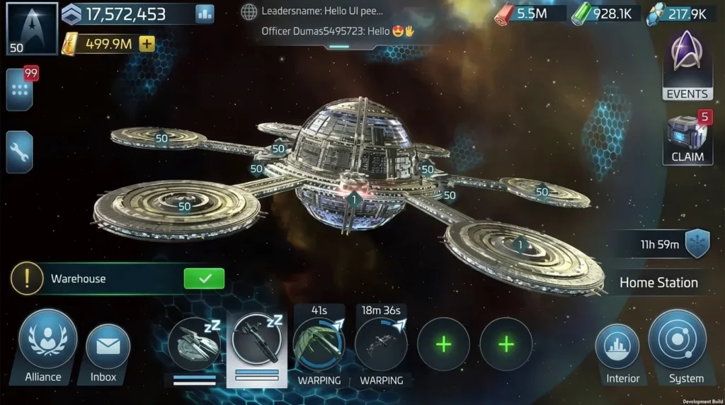 Tips for getting the most out of STFC on a big screen