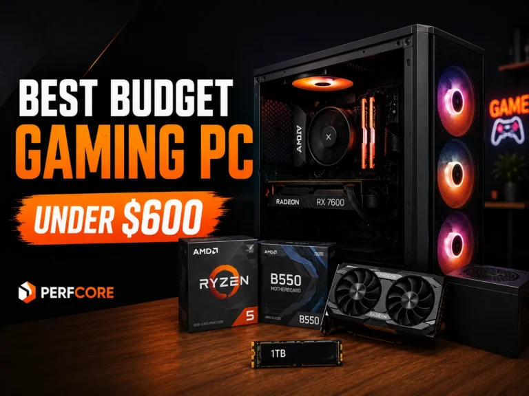 Best budget gaming PC build under $600 in 2026 5 best budget gaming PC