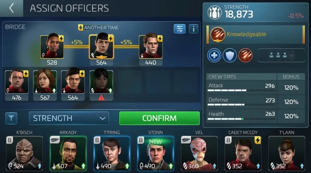 Best officers for Star Trek Fleet Command beginners