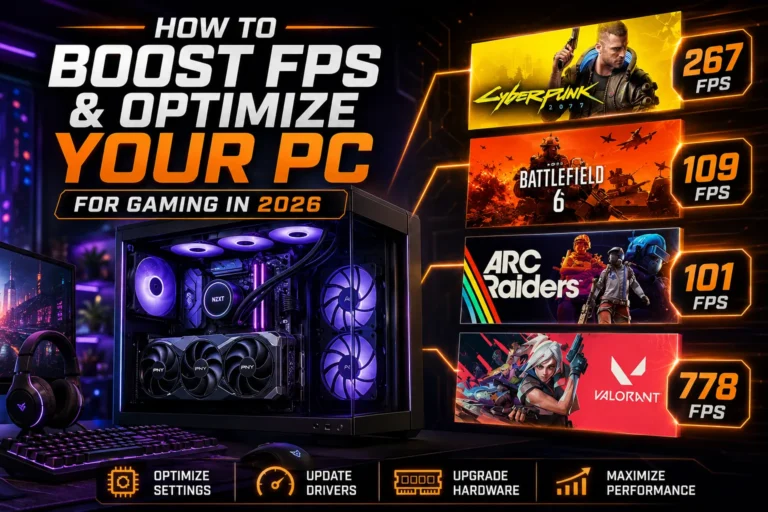 How to boost FPS and optimize your PC for gaming in 2026: the complete guide 5 How to boost FPS and optimize your PC for gaming in 2026 the complete guide