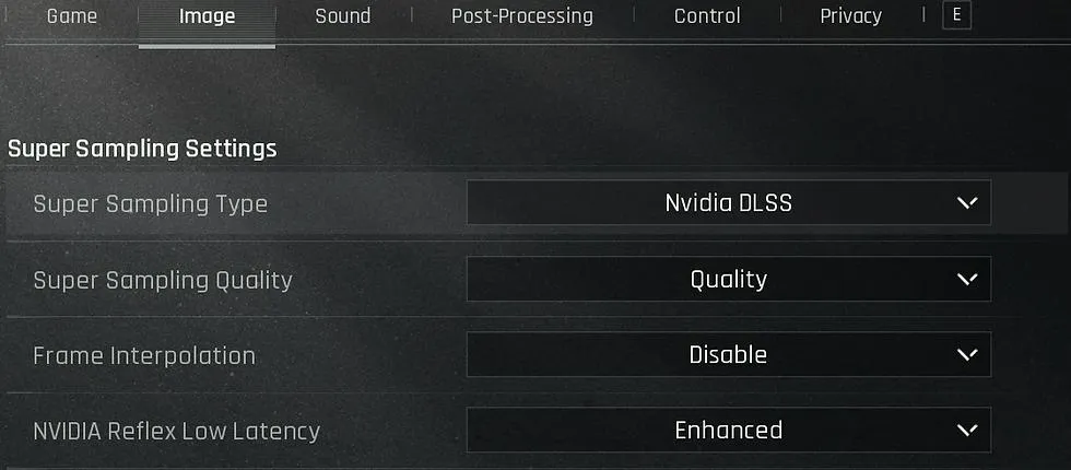 Arena Breakout Infinite graphics settings on PC