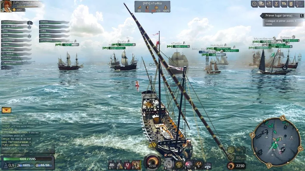 How does the naval combat actually feel