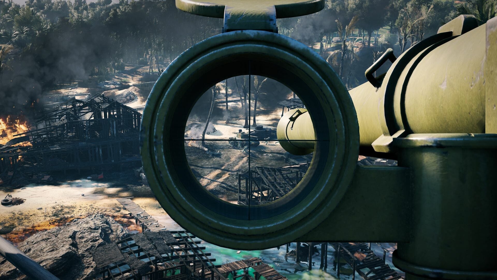 Enlisted Windows PC Ray Tracing and Graphics Official Steam screenshot highlighting high fidelity ray-traced lighting on Windows PC in Enlisted review