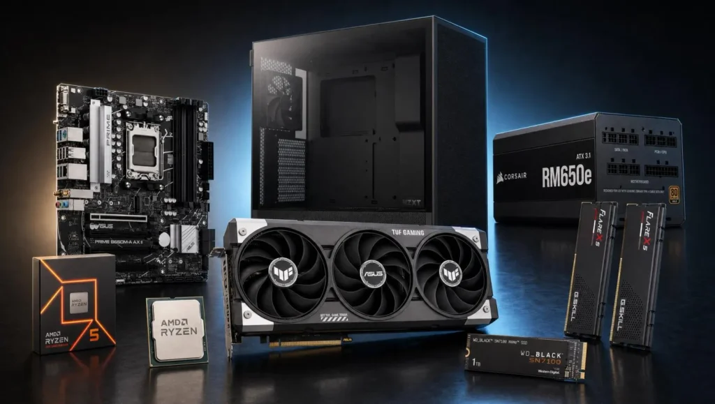 Gaming PC components and hardware prices in 2026