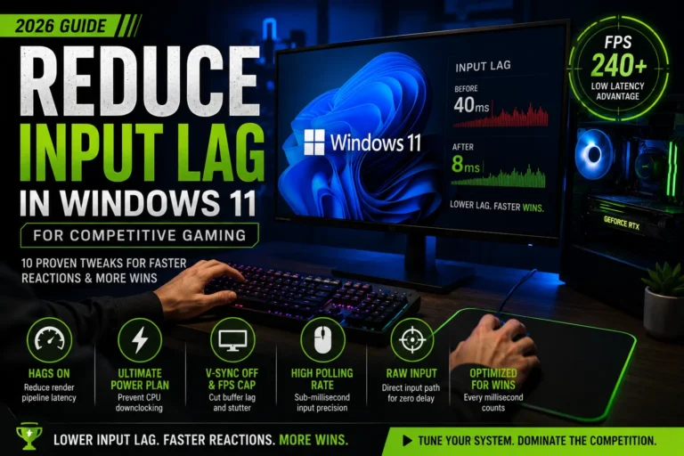 How to Reduce Input Lag in Windows 11