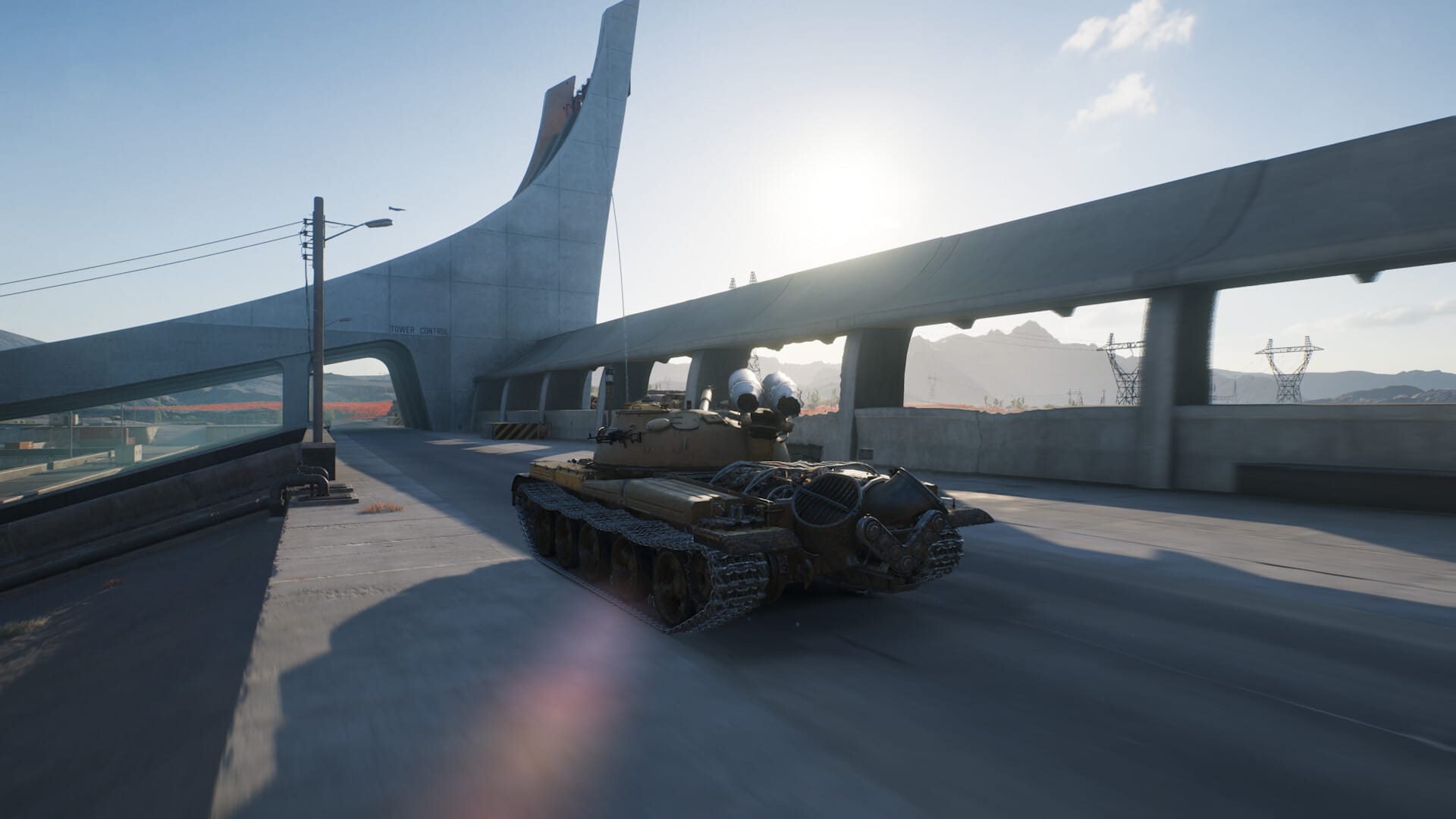 Official Steam screenshot demonstrating agent artillery barrage ultimate ability in World of Tanks HEAT PC review