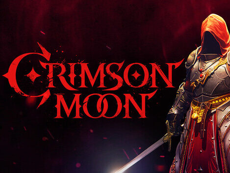 Crimson Moon official cover art featuring the Nephilim warrior