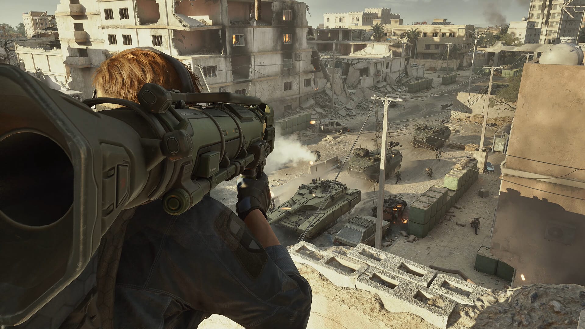Delta Force PC tactical operator battle in Warfare and Operations mode