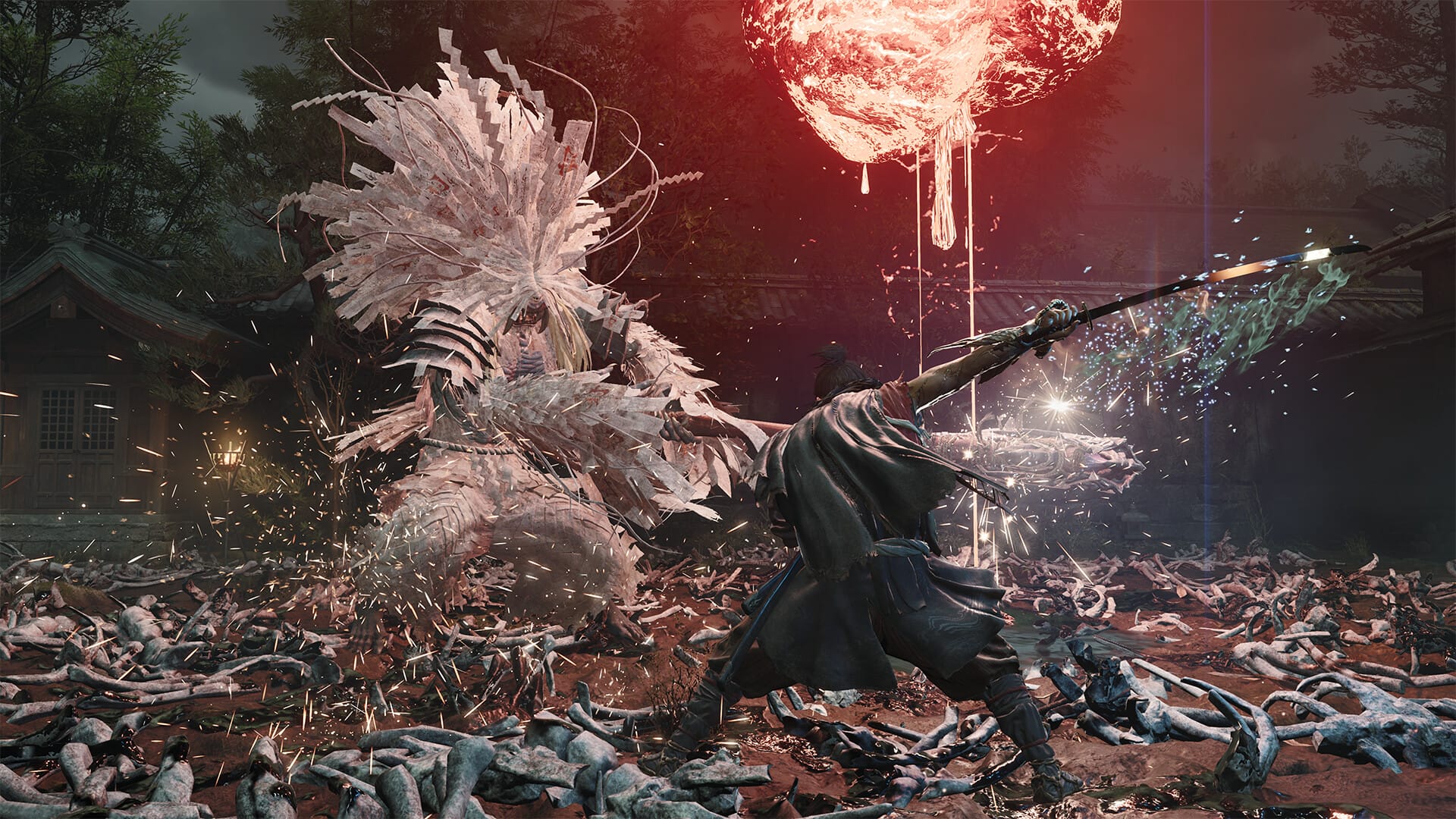 Onimusha Way of the Sword samurai action gameplay screenshot on Windows PC featuring Miyamoto Musashi