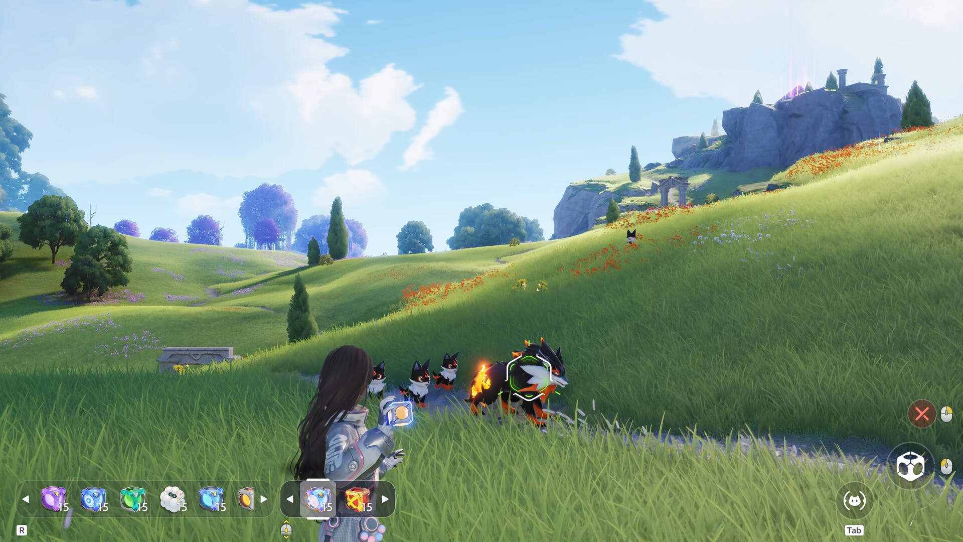 Aniimo PC Twining mechanic in real-time combat and traversal on Windows