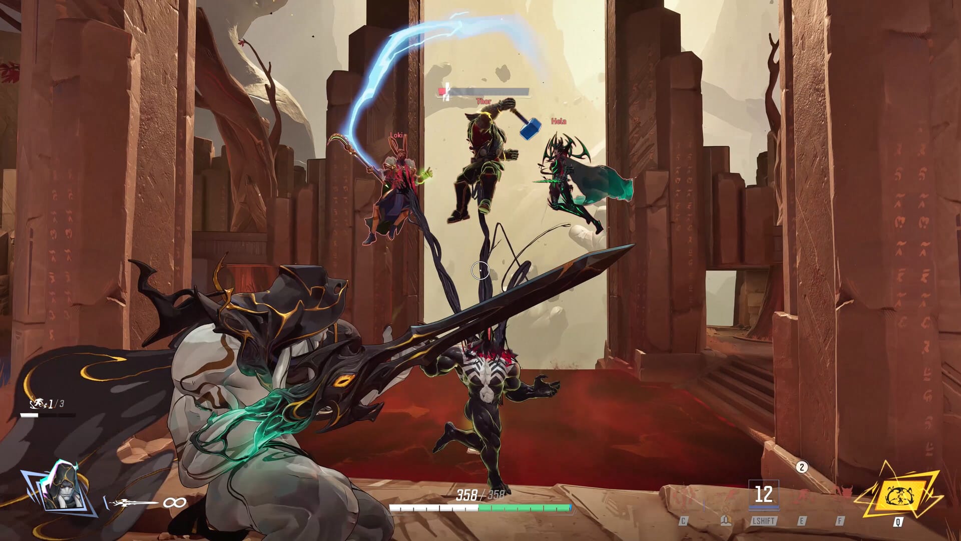 Marvel Rivals PC hero roster selection and destructible map environments